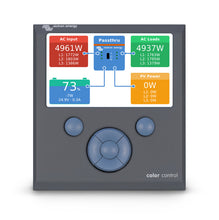 Color Control GX screen - overview