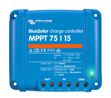 BlueSolar charge controller MPPT 75/15 (top)