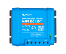 BlueSolar MPPT 75/10, 75/15, 100/15 & 100/20 (up to 48V). Prices from