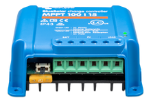 BlueSolar MPPT 75/10, 75/15, 100/15 & 100/20 (up to 48V). Prices from