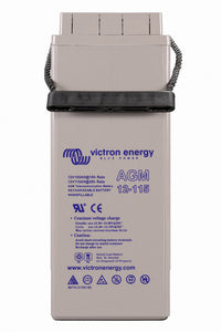 12V 115Ah AGM Telecom Battery (side)