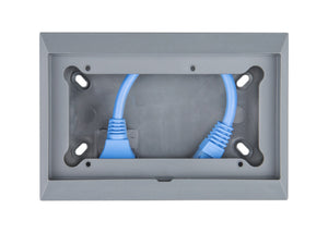 Wall mount enclosure for 65 x 120mm GX panels