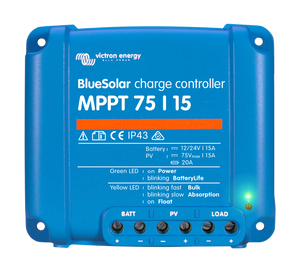 BlueSolar charge controller MPPT 75/15 (top)