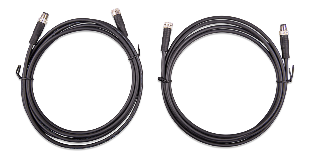 M8 circular connector Male/Female 3 pole cable. Prices from
