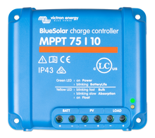 BlueSolar MPPT 75/10, 75/15, 100/15 & 100/20 (up to 48V). Prices from